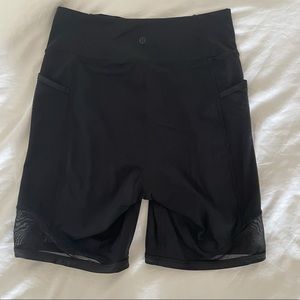 Lululemon Lab Bike Shorts Size 8 Black